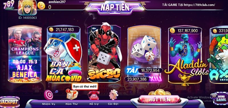 789 club game