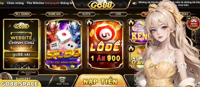 Cổng game bài go88